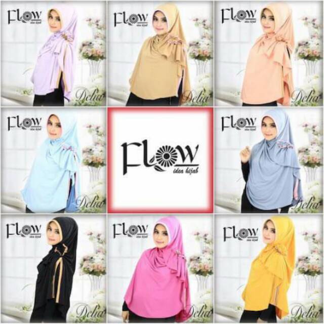 Hijab flow delia