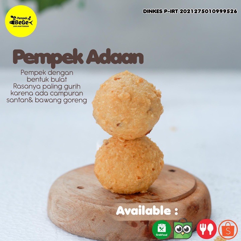 

Pempek Adaan Isi 5 Pcs, Cuko 65 ml