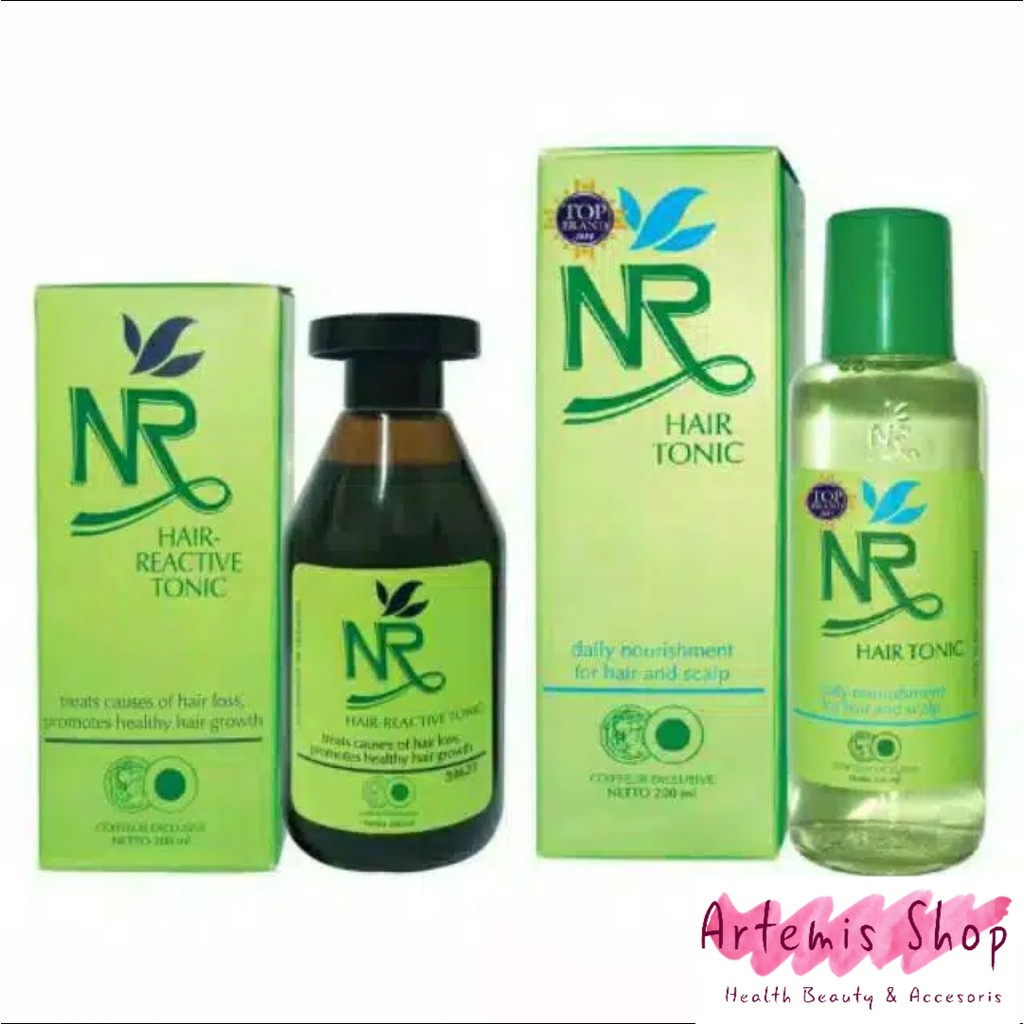 NR Hair Tonik / Tonic / Reactive Tonic 200ml / Rambut Rontok / Akar / Kuat / Mencegah Botak Tipis