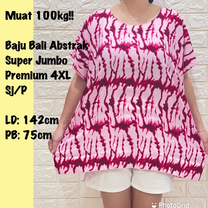 BAJU BALI SUPER JUMBO FIT TO 4XL MUAT 100KG!! REAL PICT !!! SJ/P