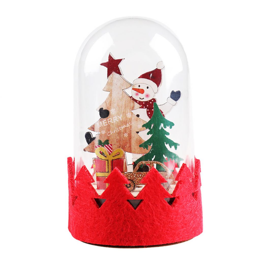 Lampu Led Desain Santa Claus Snowman Deer Untuk Dekorasi Natal