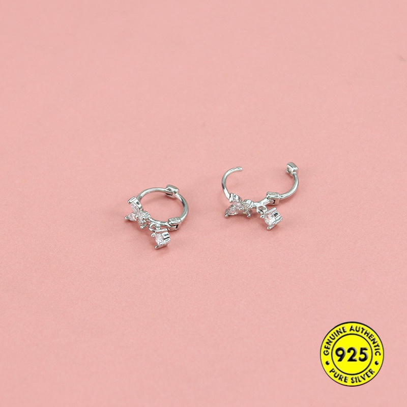 Anting Tusuk Sterling Silver 925 Untuk Wanita