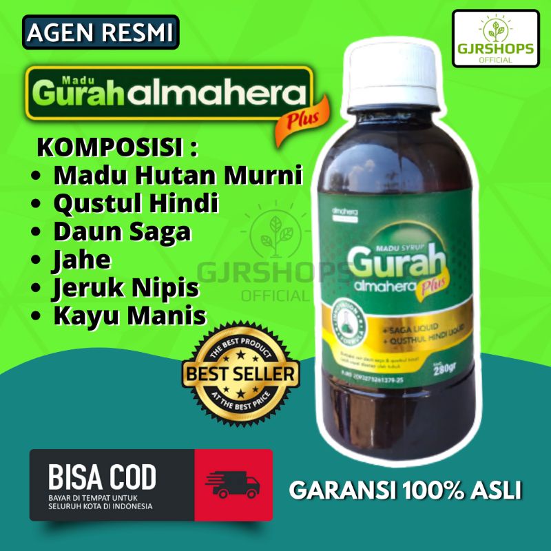 [AGEN RESMI] MADU GURAH ALMAHERA PLUS 1000% ORIGINAL Obat Sesak Nafas Batuk Menahun Sinusitis Bronkitis Asma Radang Tenggorokan Flu Batuk Kronis Batuk Berdahak Lendir TBC Mendengkur Flu Kronis Batuk Infeksi paru paru dan keluhan lainnya-3
