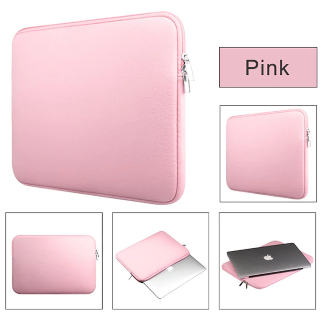 PL03 Softcase Laptop Notebook 13 inchi Inch Pelindung Leptop Asus Macbook Note Mac Book Buku Kantong Zipper Polos Soft Case Anti Gores Retak Pecah Lenovo Acer Silikon Silicone Import Laki Perempuan Wanita Pria Cowok Cewek Anak Kerja Jalan Sekolah 14 Murah