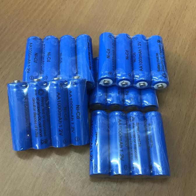 TERJAMIN AMAN Baterai Cas AA 1000 Mah Batre Recharge AA 1000mah Batre Cas AA 1000Mah