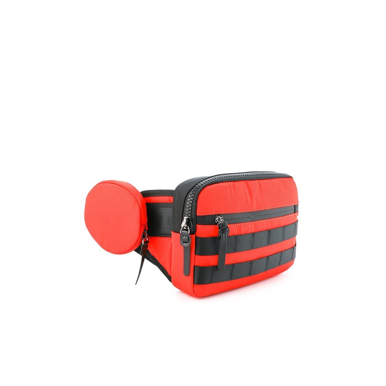 TAS SELEMPANG PINGGANG/DADA/BADAN PRIA OBERMAIN SLING WAIST/CHEST/BODY BAG ORIGINAL ORANGE OM040