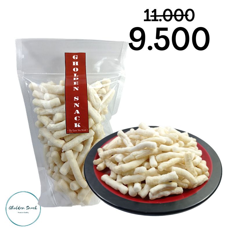 srii tenggiri gurih I stik kerupuk tongkol tenggiri snack camilan cemilan makroni makaroni spiral ja