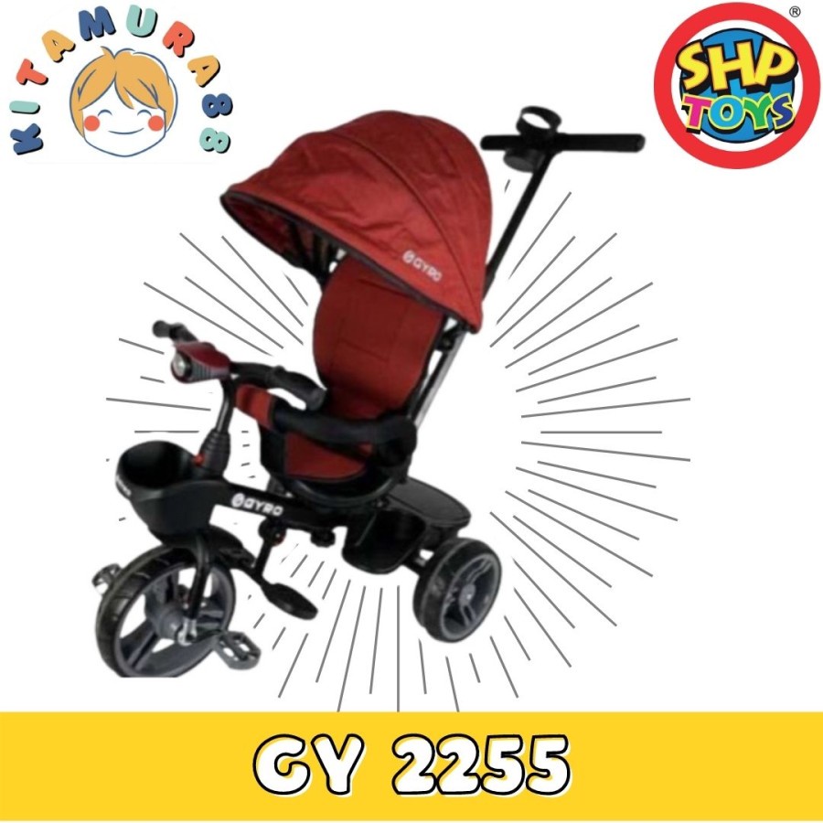 Sepeda Anak - Sepeda Roda Tiga STROLLER GYRO ST GY 2255