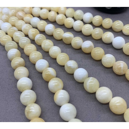 Bead Stone - Yellow Giok (10pcs)