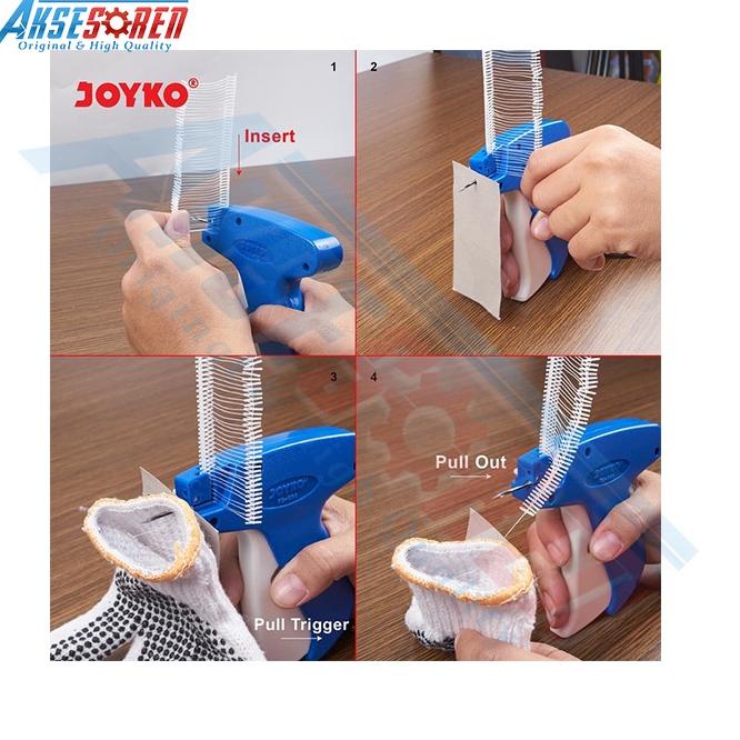 Best product Tag Gun Joyko [TG-600] / Alat Tembak Pemasang Label Bandrol  / Memasang Hand Tag Pin Me