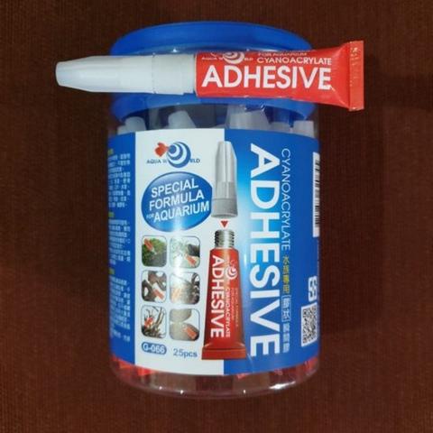 

1 botol Lem adhesive 5gr / isi 25pcs / lem tanaman aquascape / coral