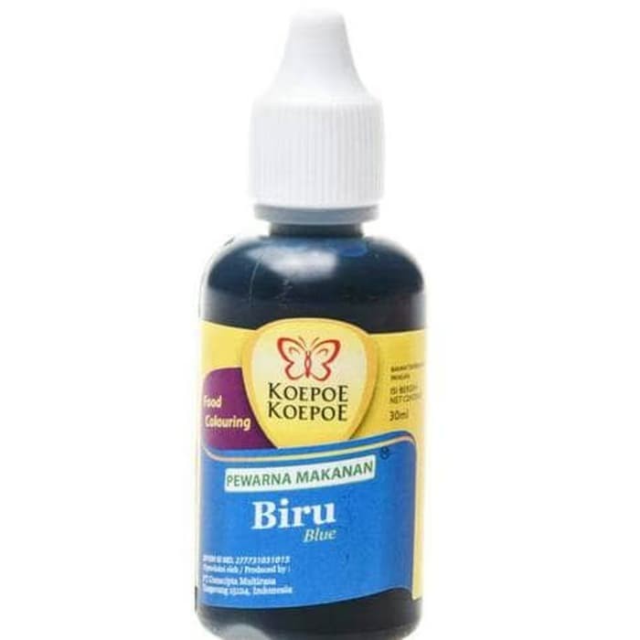 

Koepoe Koepoe Pewarna Biru 30 Ml