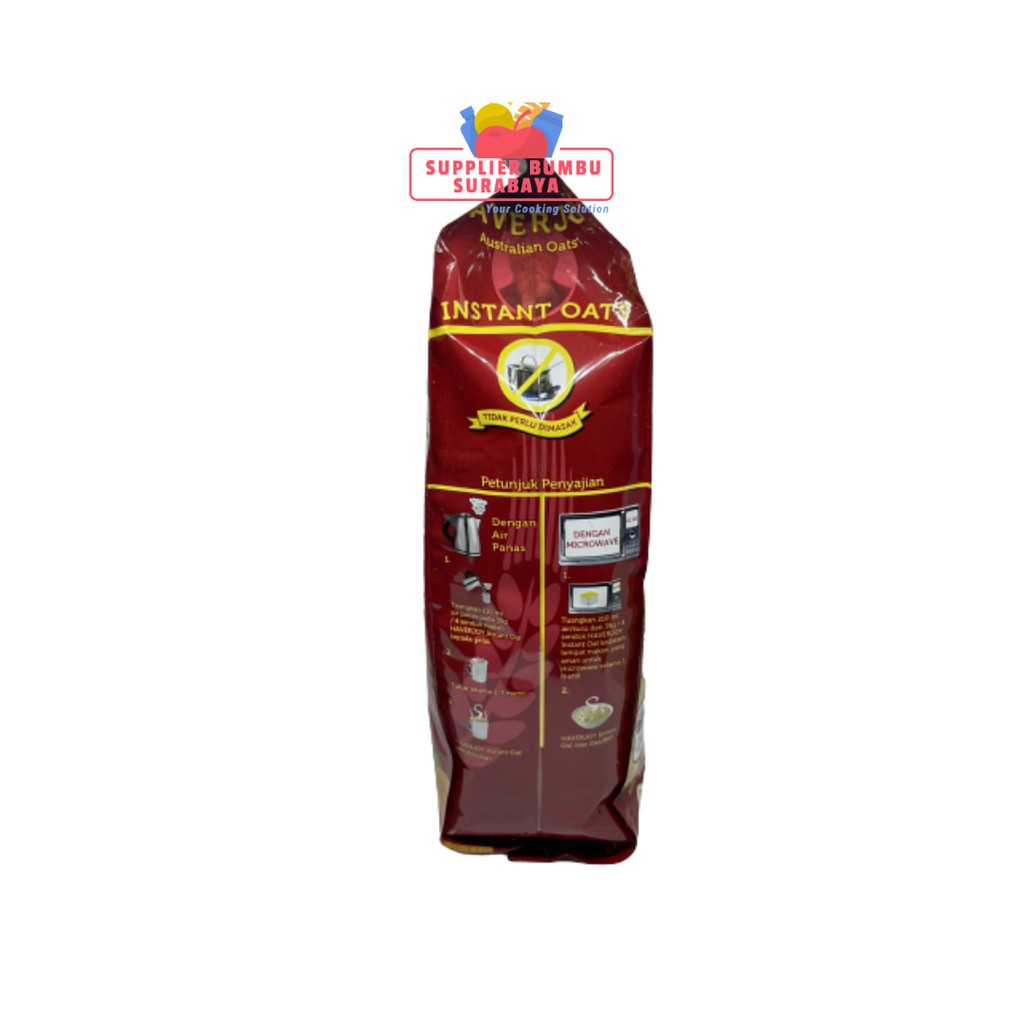 Haverjoy - Havermout Instant Australian Oats / Oatmeal Merah 500g