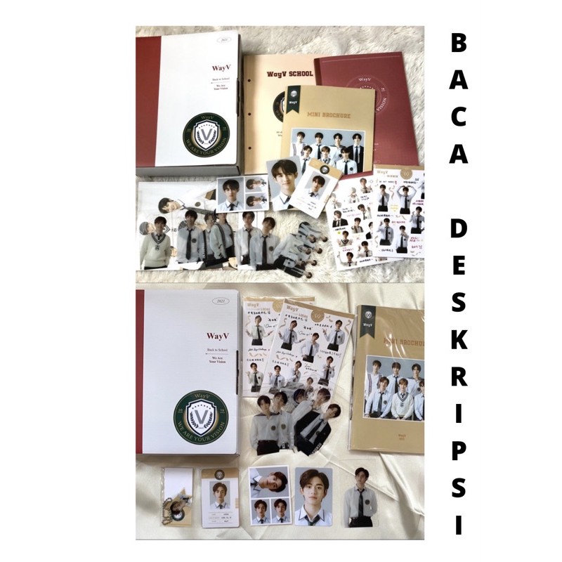 Sharing B2S Back To School Kit Wayv Winwin Lucas Kun Hendery Xiaojun Ten Yangyang