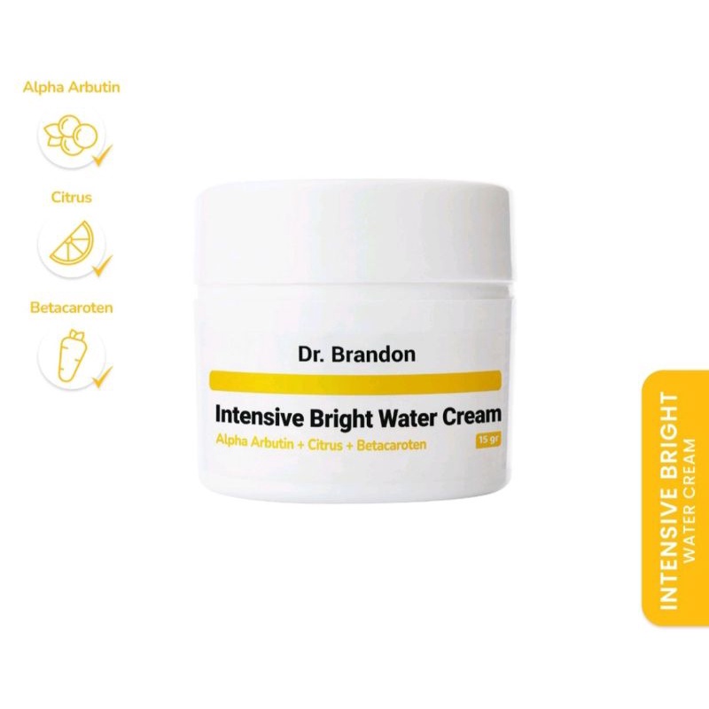 DR BRANDON INTENSIVE BRIGHT WATER CREAM 15gr