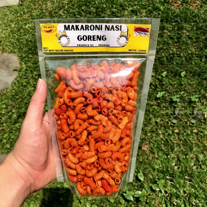 

MAKARONI NASI GORENG ALA SNAKING Netto 250gr