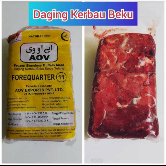 

Daging kerbau beku