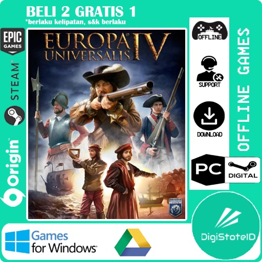 Europa Universalis IV All DLCs - Game PC