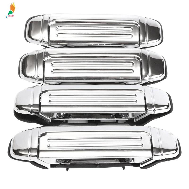 Handle Pintu Mobil Chrome Untuk Mitsubishi Pajero 1992 1993 1994 1995 1996 1997