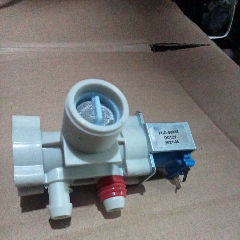 selenoid mesin cuci LG DC12v FCD-90A36
