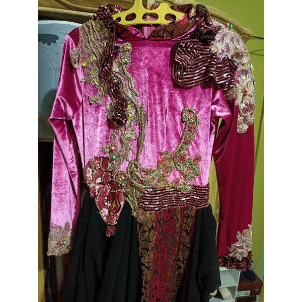 baju pesta payet Asli (preloved)