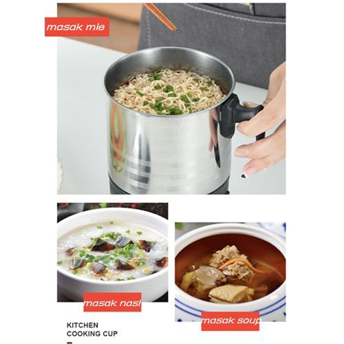 Electric Heating Cup Mug Listrik Gelas Masak/Teko Listrik - 11CM