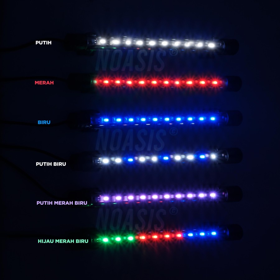 LAMPU LED CELUP AQUARIUM GINGA - LC 800 1000 1200 LED T4 AQUASCAPE