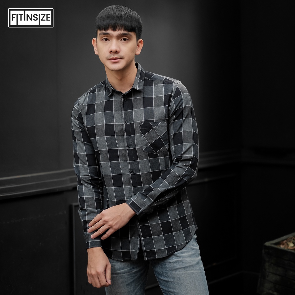 Kemeja Flanel Pria Lengan Panjang Casual Premium Distro