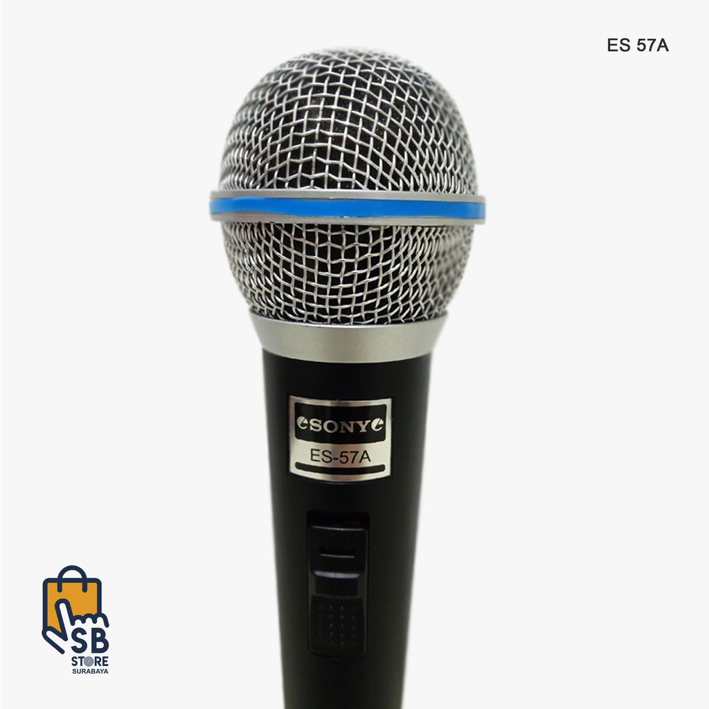 MIC KABEL SONY ES 57A MICROPHONE KABEL SONY ES 57A MIC SONY MURAH