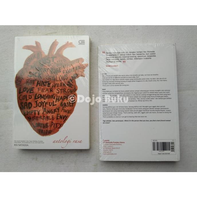 

Antologi Rasa - Cover Baru 2018 by Ika Natassa Star Seller