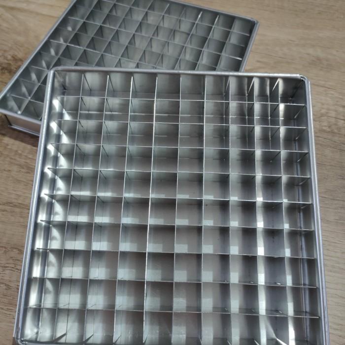 Aoya | Loyang Sekat 20X20X3 Cm Isi 100 Sekat