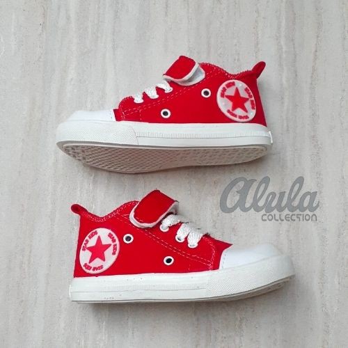 Sepatu anak sneaker laki laki dan perempuan star vns sepatu balita murah di