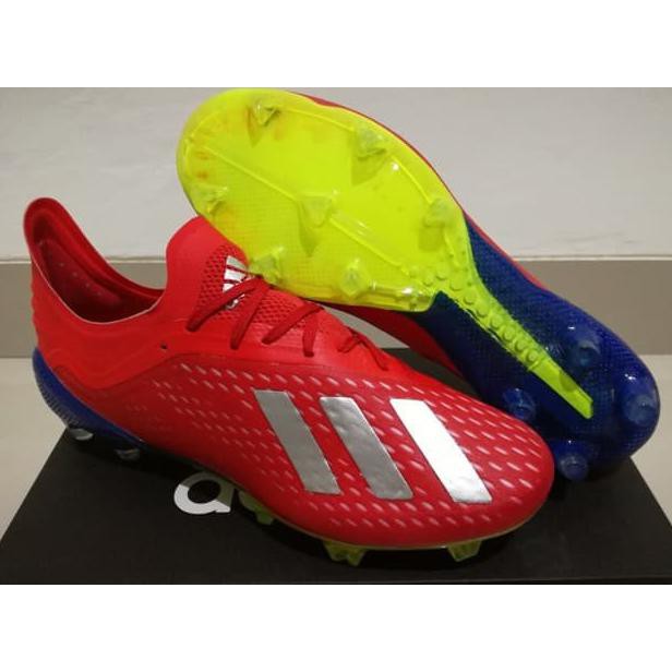 SOCCER SHOES ORIGINAL GRADE SEPATU BOLA - SOCCER ADIDAS X 18.1 NEXT GEN CRAZY RED - FG KUALITAS