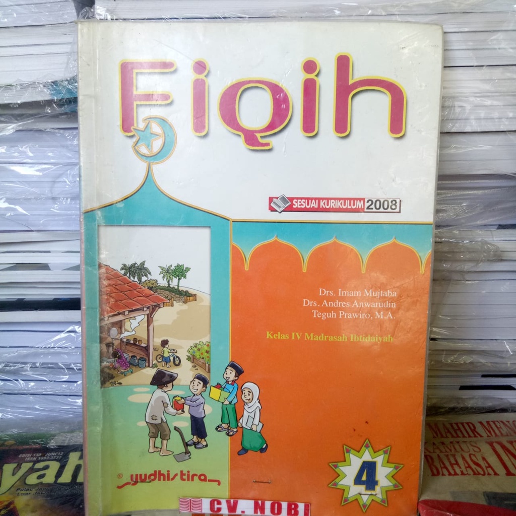[BEKAS] Buku Fiqih 4 untuk Kelas 4 MI - Yudhistira Original