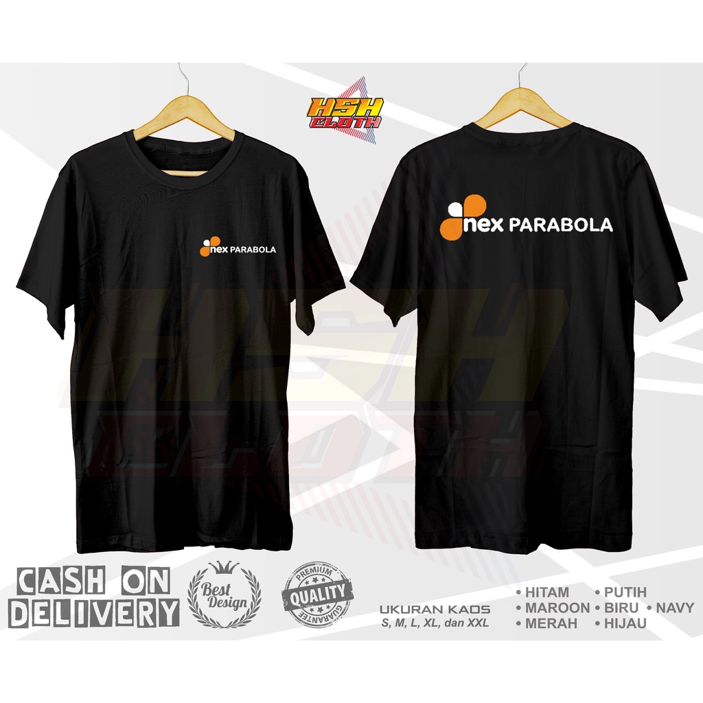 Baju Kaos Distro Nex Parabola V2 Perusahaan Official Piala Dunia Limited Bisa Custom - HSHCloth