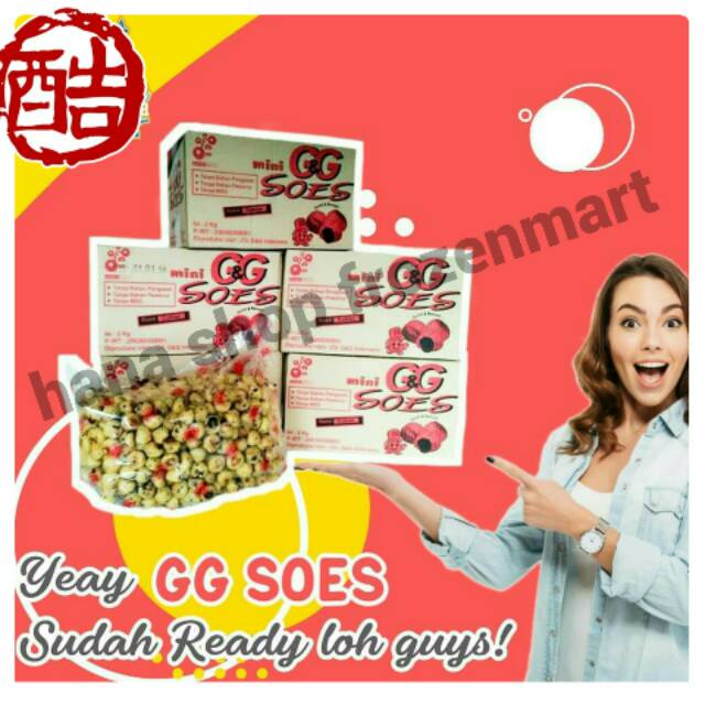 

Gg soes mini coklat 2 kg