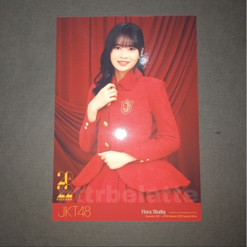 PP Photopack Flora Shafiq JKT48 Kalender Calendar 2022