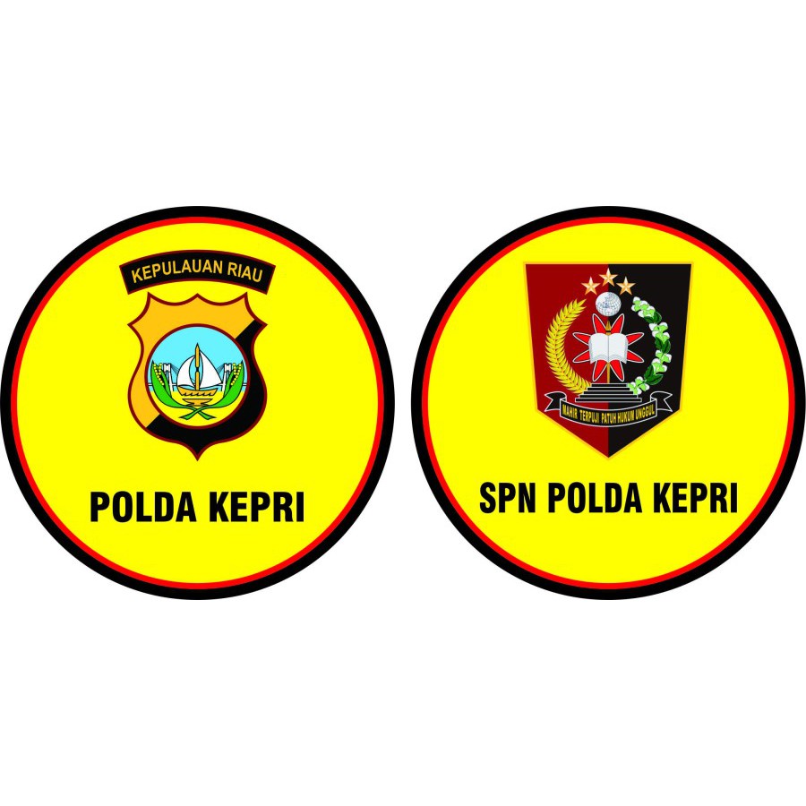

stiker vinyl logo SPN POLDA