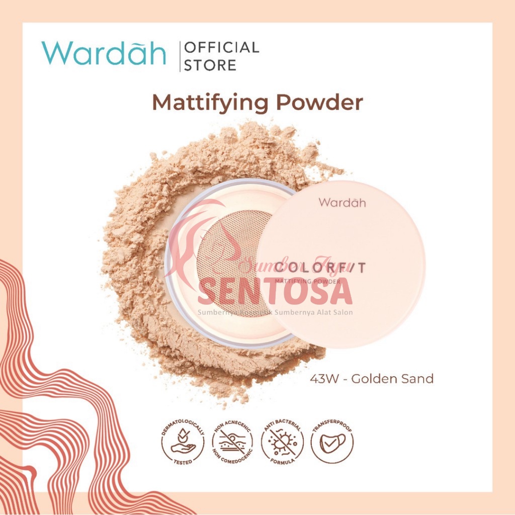 WARDAH COLORFIT MATTIFYING POWDER 15GR