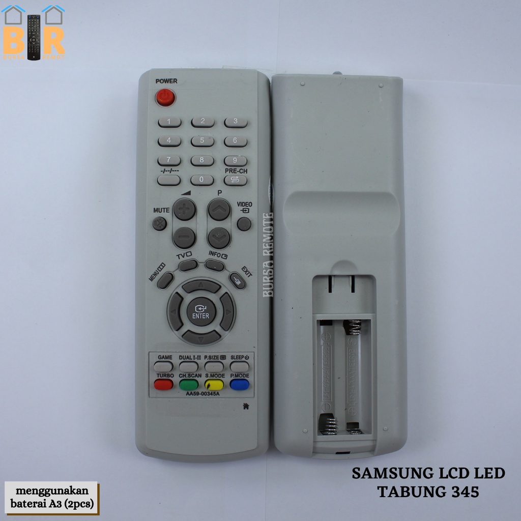 Remot Remote SAMSUNG TV TABUNG LCD LED 345 / ECERAN Dan GROSIR