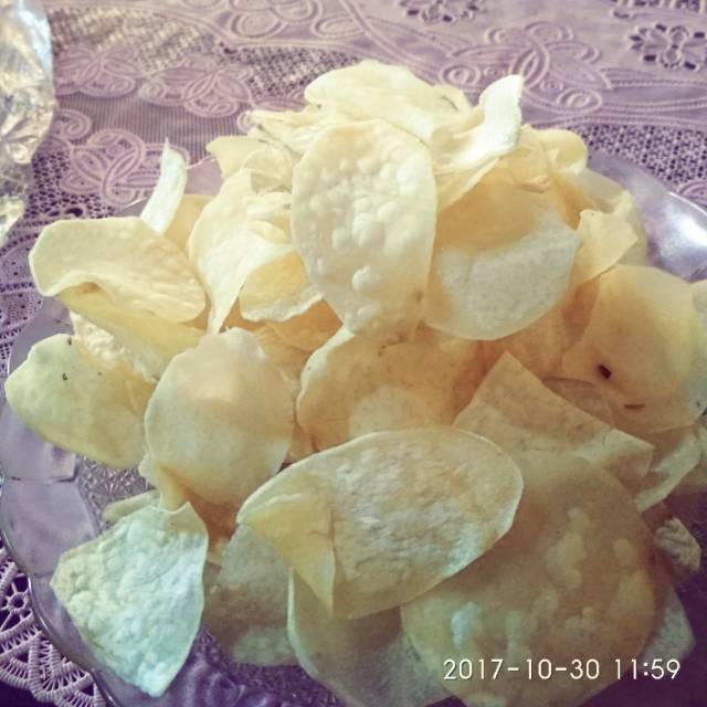 

Keripik talas original gurih ,dijamin ketagihan 500gr