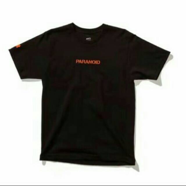 Tshirt baju kaos Paranoid X ANTI SOCIAL SOCIAL CLUB