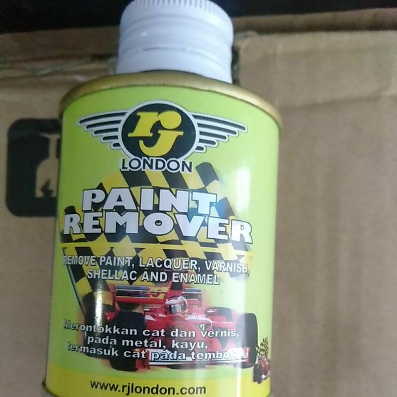 Rj Paint Remover perontok cat pembersih cat RJ london 100gr