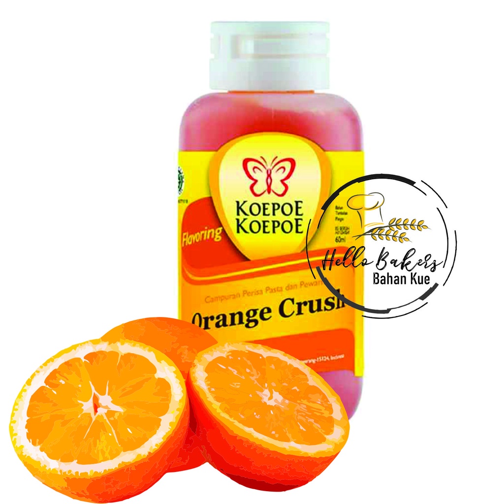 

KOEPOE KOEPOE PASTA ORANGE CRUSH 60ML / PERASA PASTA/ KOEPOE / ESSENSE JERUK / ORANGE