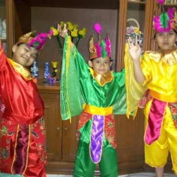 Baju Tari Merak Anak TK SD // Baju Tari Manuk Dadali