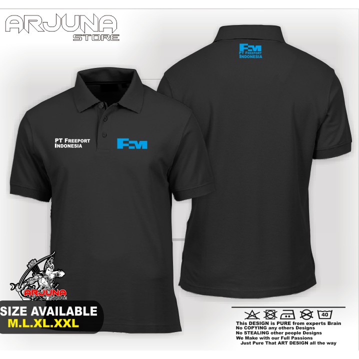 Jual POLOSHIRT / KAOS POLO PT FREEPORT INDONESIA KAOS KERAH SERAGAM