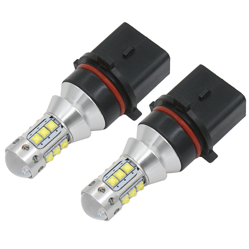 2pcs P13W PSX26W Lampu Bohlam Led Untuk Mobil Led DRL Fog Driving Lights Lamp Light 6000k Putih Super Terang Anti Kabut