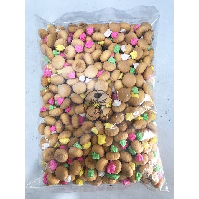 

T20Re Kue Game Rose 500Gr / Kue Monas / Kue Jadul / Kue Biskuit Gula Ht51Gr