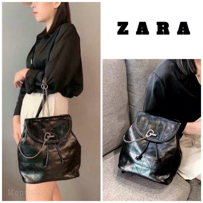 ORIGINAL  Zara locker backpack / tas zra ransel / ransel wanita cewek import