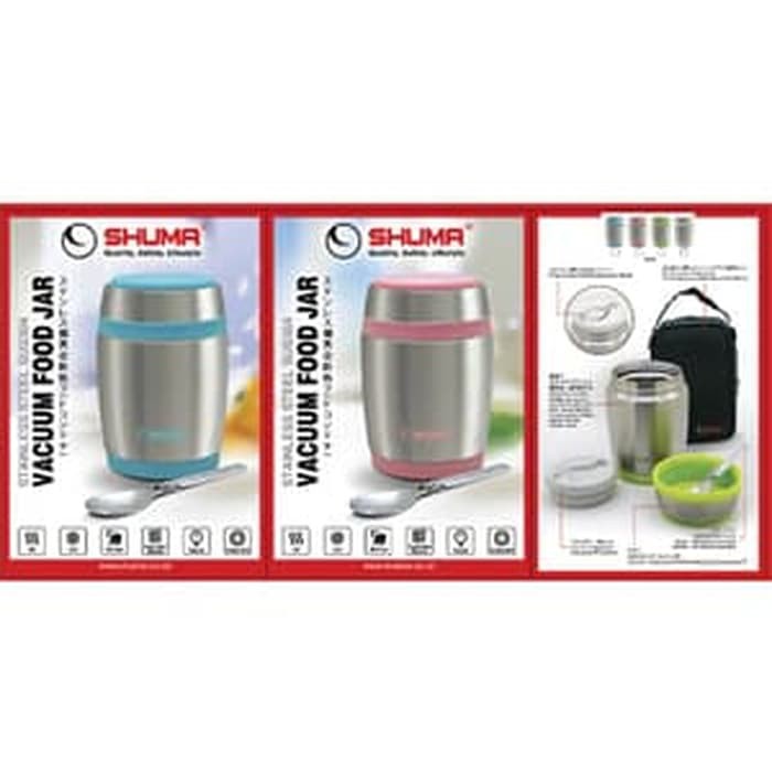 Shuma vacuum food jar 580ml / Shuma Lunch box 580ml Original Asli 